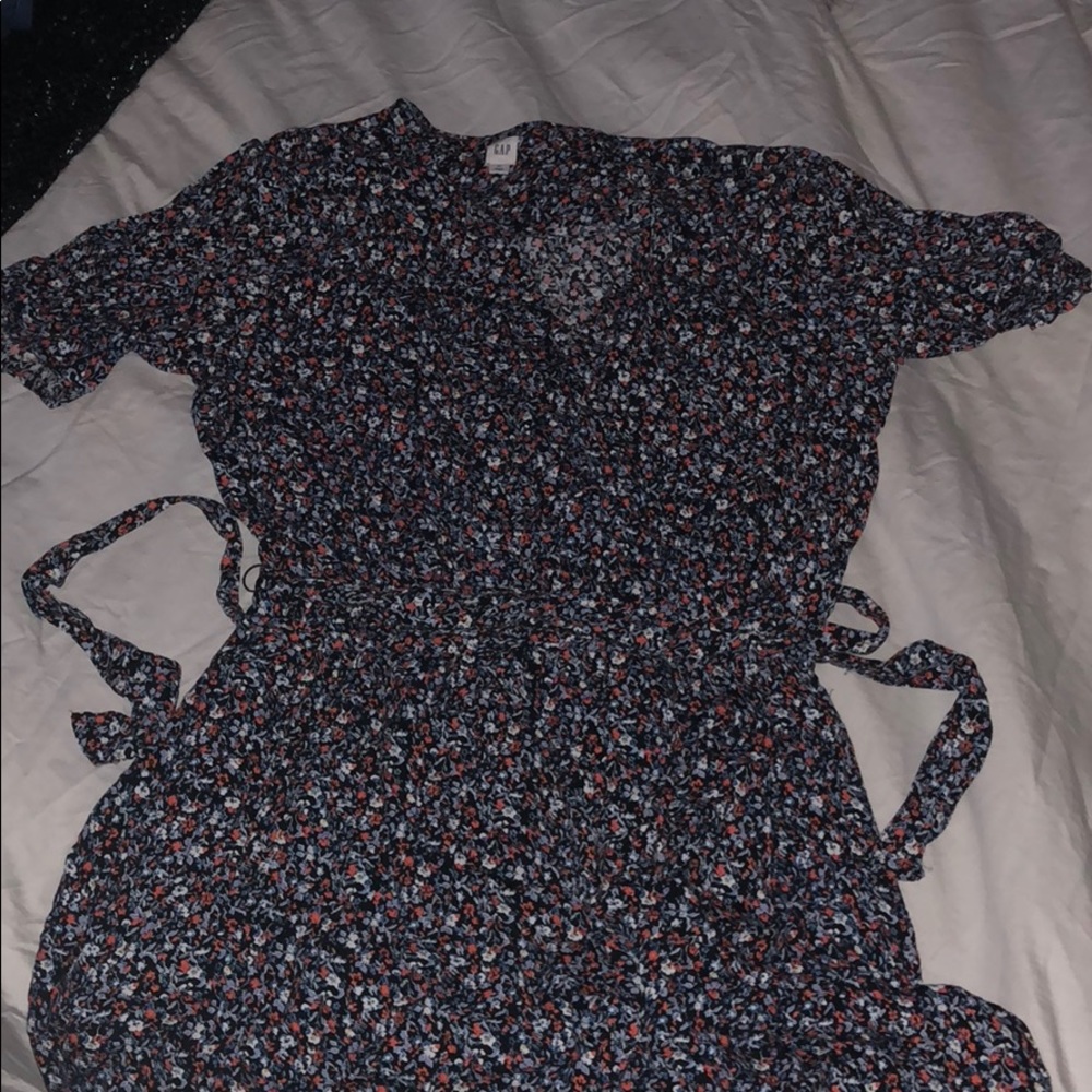 Gap Faux Wrap Dress